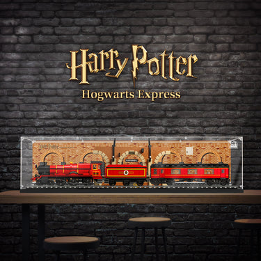 Lego 76405 Hogwarts Express Display Case - Double-sided painting